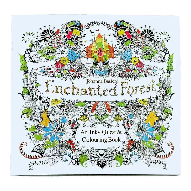 1 Books Mandalas Flower Coloring Book For Children Adult Relieve Stress Kill Time Graffiti Painting Drawing Art Book Stationerys