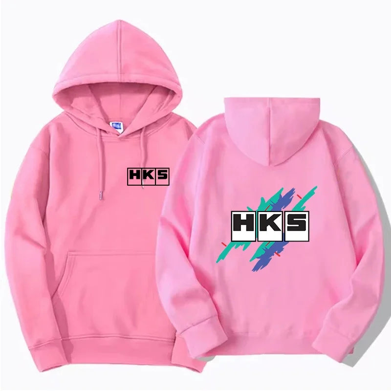 Japan JDM Modified Car HKS ENDLESS Hoodie Women Men Printed Hoodie Loose Casual Hoody Sweatshirt Unisex Long Sleeve Pullover