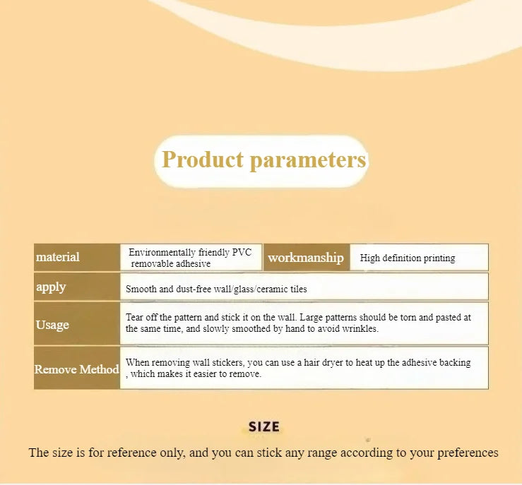 1PC wall sticker measuring instrument ruler for measuring height, cartoon height sticker wallpaper can be removed