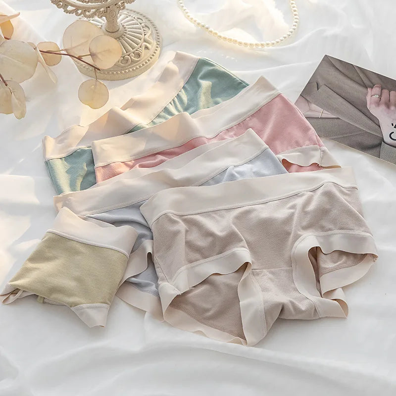 M-XL Women's Modal Panties Seamless Underwear Cotton Breathable Female Underpants Girls Briefs Plus Size Sexy Intimates Lingerie