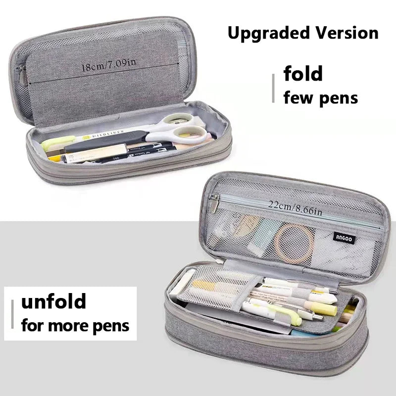 Kawaii Pencil Cases Large Capacity Pencil Bag Pouch Holder Box for Girls Office Students Organizer School Stationery Supplies