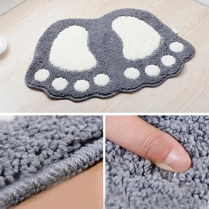 Bathroom Rugs Mats Water Absorbent Non-Slip Mat Used in Bathroom, Shower, Microfiber Bath Mat Machine Bath Mat Bathroom Mat