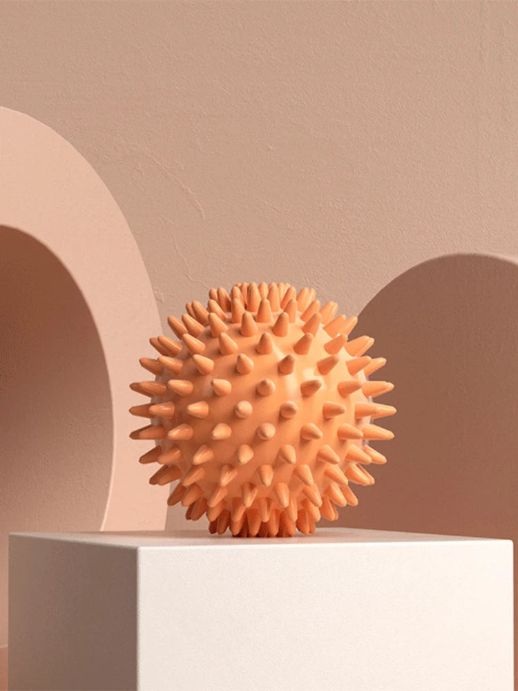 Hedgehog Massage Ball Yoga Fascia Ball Exercise Fitness Muscle Relaxation Massage Stick Shoulder Neck Leg Plantar Meridian Ball