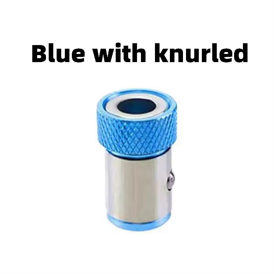 1pc Magnetic Screw Ring Bit Magnetizer Ring Metal Magnetizer Screw, Removable For 1/4 Inch/6.35mm Hex Screwdriver And Power Bits