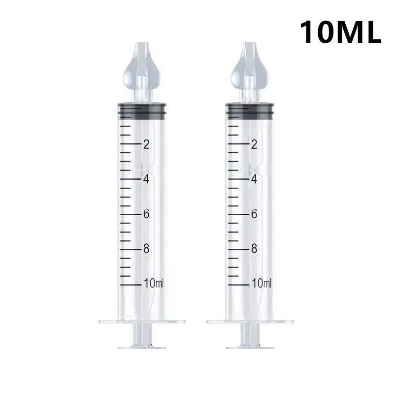 10ML/20ML Baby Nasal Aspirator Syringe Baby Nose Cleaner Rhinitis Nasal Washer Irrigator Needle Baby Nose Washing for Children