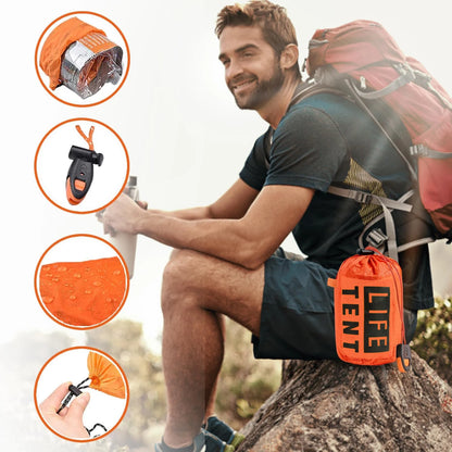 2 People Prefabricated Houses Set Tent's Prevention Disaster-relief Supplies Camping Tents Waterproof Baraca Washroom Tent