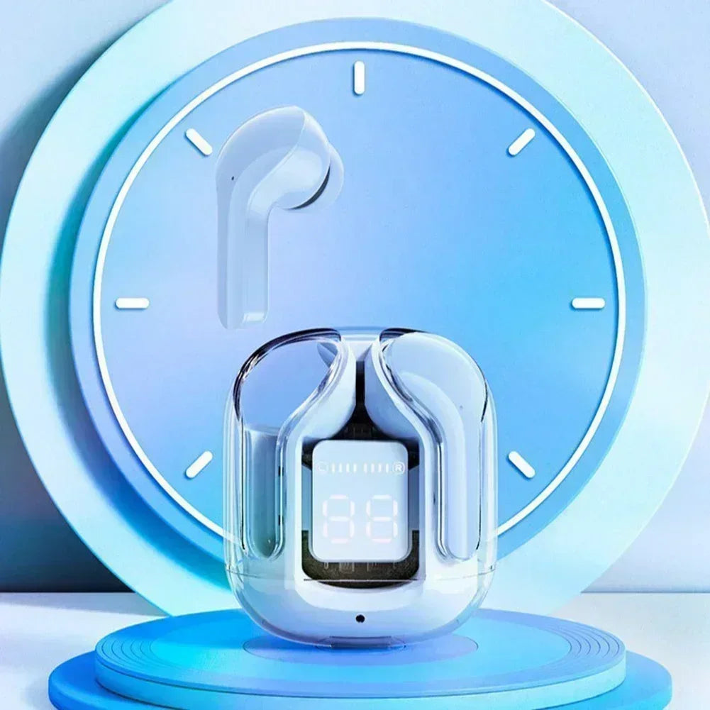 T2 Wireless Mini Earbuds LED Power Digital Display TWS Wireless Headset Stereo Sound Bluetooth Headphones