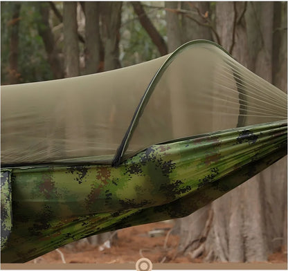 Camping hammock with mosquito net sleeping tent hammock suitable for camping hammock outdoor furniture garden leisure hammock