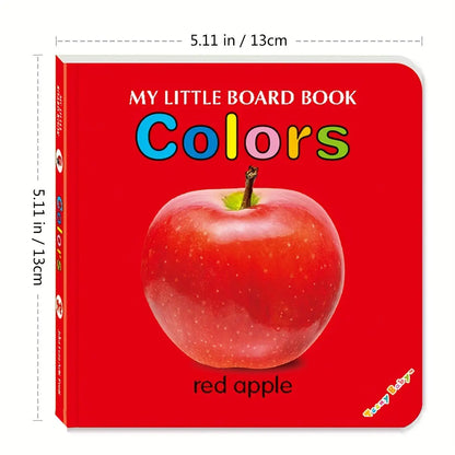 Baby Colorful Pattern Card Books Interactive Sensory Baby Toys Newborn Development Gift Accompanying Reading Early Education