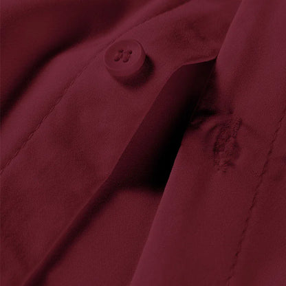 New Men's Business Casual Solid Color Short Sleeved Shirt for Summer Fashion No Ironing Comfortable and Versatile Top