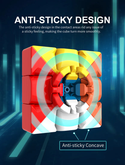 MoYu Meilong3c Professional Magic Cube 3x3x3 classroom Stickerless 3 Layers Speed Cube Puzzle Cube Fidget Toys For Childrengifts