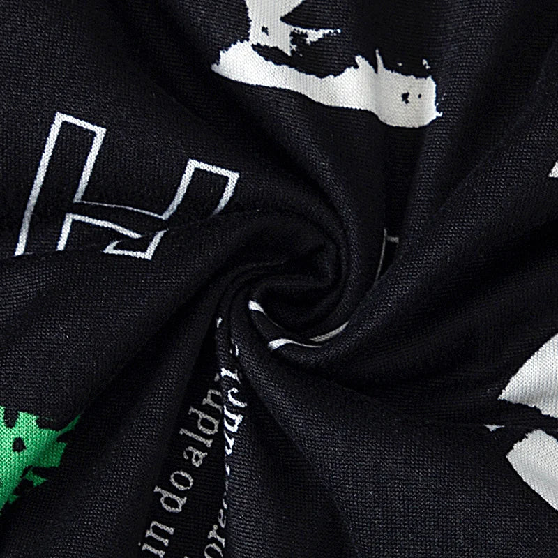 10-piece men's random fashion printed underwear Europe and large size sexy men comfortable wild boyshort elastic waist pants.