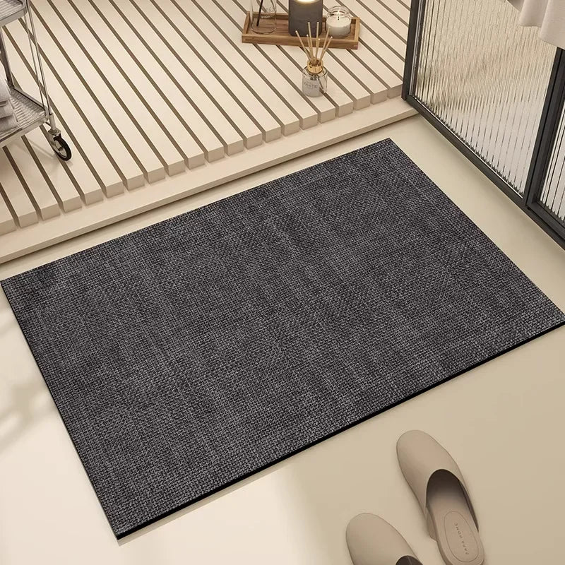 Bathroom Mat Absorbent Floor Mats Bath Carpet Soft Diatom Mud Non-slip Rug Toilet Doormat Entrance Door Коврик для ванной 욕실 매트