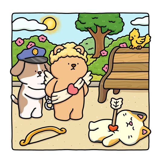 Silly Crimes: Cozy and Funny Coloring Book for Adults and Teens