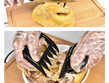 BBQ Accessories Meat Shredder Strong Pulled Pork Puller BBQ Fork Bear Claw Fruit Vegetable Slicer Cutters Cooking Tools