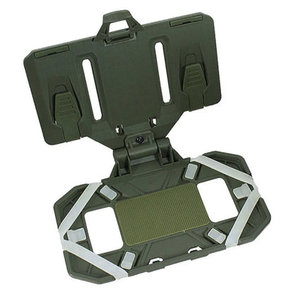 Tactical MOLLE Folded Navigation Board Mobile Phones Navigator Holder Vest Chest Bag Admin Panel Hunting Vest Accessories