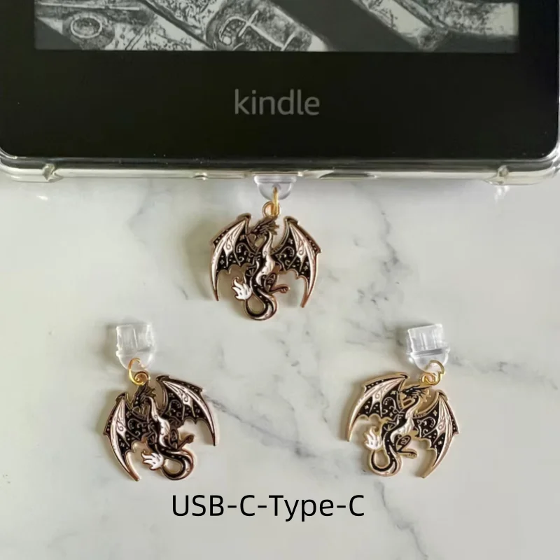 Phone Accessories  Phone Dust Plug Kindle Phone  Charm Celestial Dragon / Kindle Accessories /E-Reader Accessories