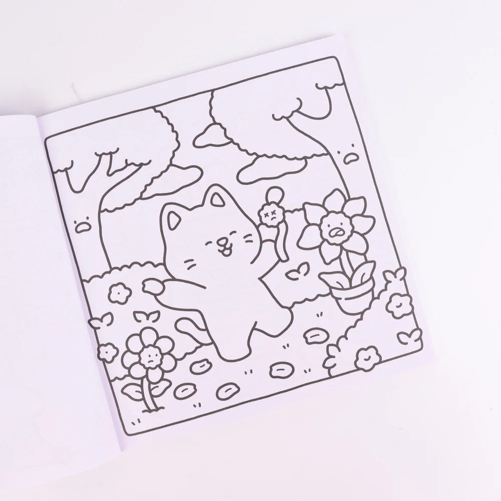 Silly Crimes: Cozy and Funny Coloring Book for Adults and Teens