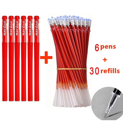 Refill with needlepoint tip for neutral ballpen for study and office use, water-based pen, stationery, carbon pen.