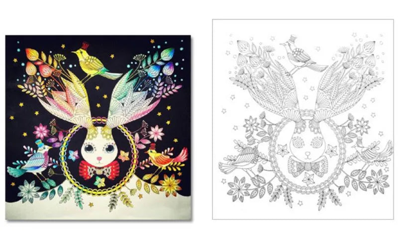 1 Books Mandalas Flower Coloring Book For Children Adult Relieve Stress Kill Time Graffiti Painting Drawing Art Book Stationerys