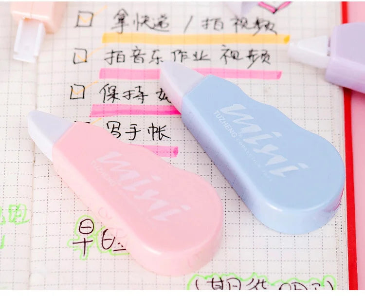 Cute Kawaii Macaron Correction Tape Altered Tools School Office Corrector Stationery Kids Sweet Novelty Supplies