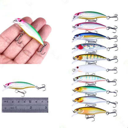 Japan Hot Model Sinking Minnow Fishing Lures 52mm 4.5g Jerkbait Bass Pike Carkbait Wobblers Swimbait Professional Hard Bait