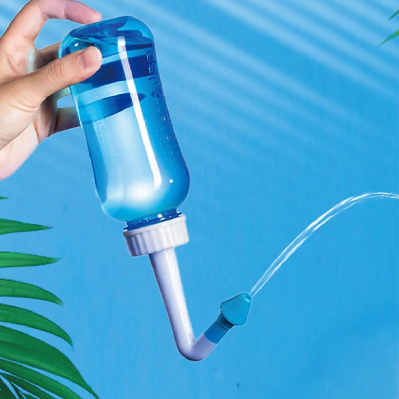 300ml Nasal Wash Cleaner Baby Spray Aspirator Syringe Nasal Wash Baby Irrigator Bottle Sink Rhinitis Treatment Device