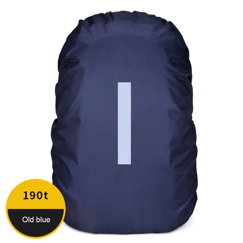 KoKossi 1Pcs 20-60L Outdoor Hiking Backpack Rain Cover Backpack Waterproof Cover Cycling Hiking Reflective Rain Cover Unisex