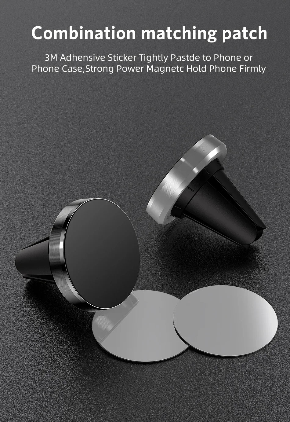 Magnetic Phone Holder in Car Stand Magnet Cellphone Bracket Car Magnetic Holder for Phone for iPhone 15 14 13 12 Huawei Xiaomi