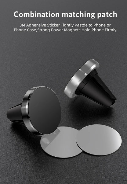 Magnetic Phone Holder in Car Stand Magnet Cellphone Bracket Car Magnetic Holder for Phone for iPhone 15 14 13 12 Huawei Xiaomi