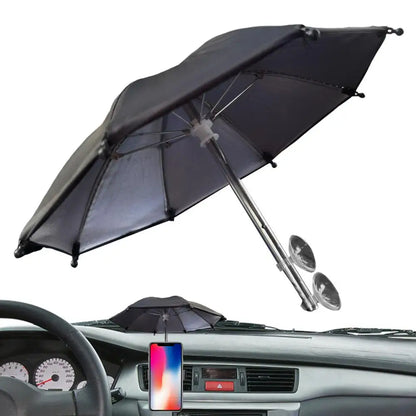 Mobile Phone Parasol Phone Umbrella For Sun Anti-Glare Sun Shade Cover Sun Shield Car Shade Visor Cell Phone Sunshade Holder