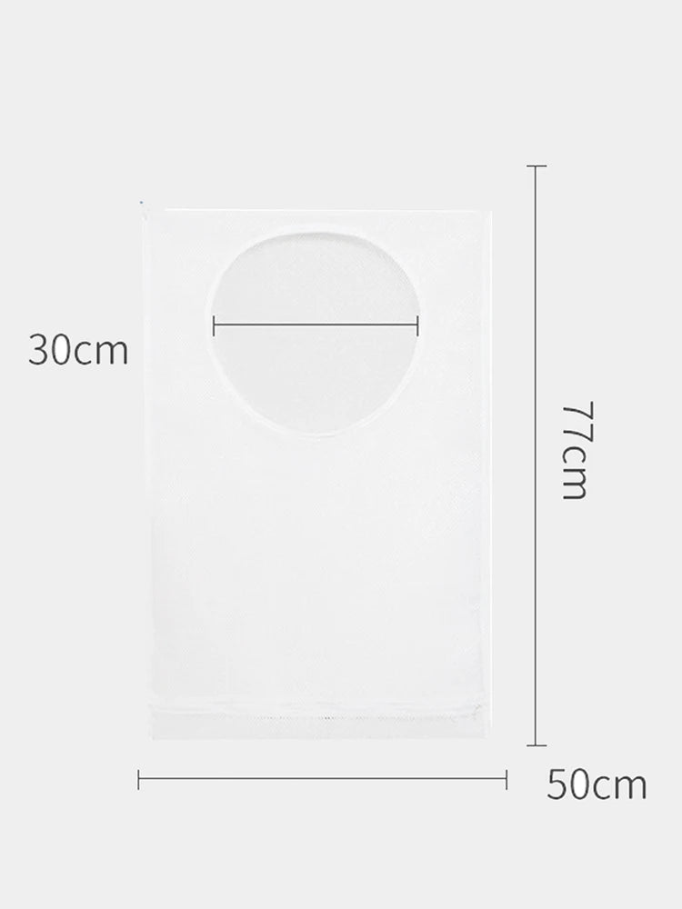 Bathroom storage hanging bag, change clothes, dirty clothes storage wall hanging storage bag, bathroom, dormitory clothes bag