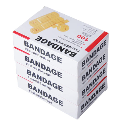 100pcs/set Baby Bandage Waterproof Breathable Adhesive Plaster Hemostasis Wound Sticker Dressing Band Aid Banditas for Children