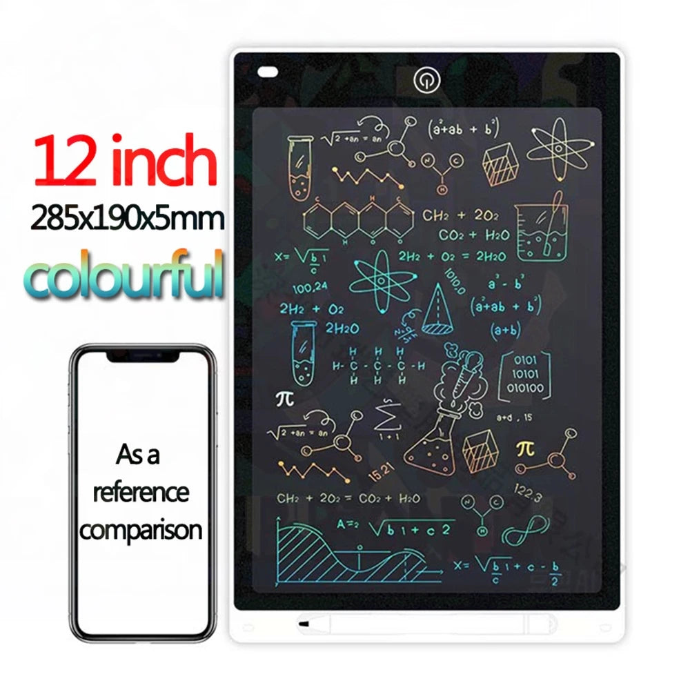 Electronic Drawing Boards: Educational LCD Writing Tablets for Children Enhance Painting Skills with New 8.5/10/12 Inch Baby Toy