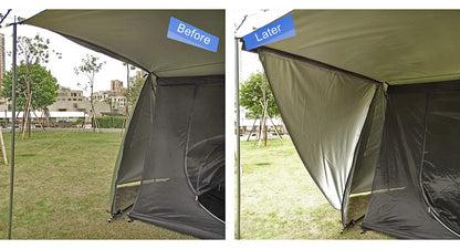 Bushcraft Tent Baker Style Outdoor Camping Multifunction Bushcraft Shelter Woodland Tent Backwoods Hot Tents for 2 Persons