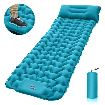 Camping sleeping mats Portable inflatable mattresses Outdoor inflatable mattresses Thickened camping Foot-operated inflatable