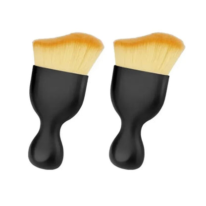 2 Pcs Car Interior Dust Sweeping Soft Brush Car Washing Tool Multifunctional Keyboard Gap Car Dust Brush Cleaning Brush