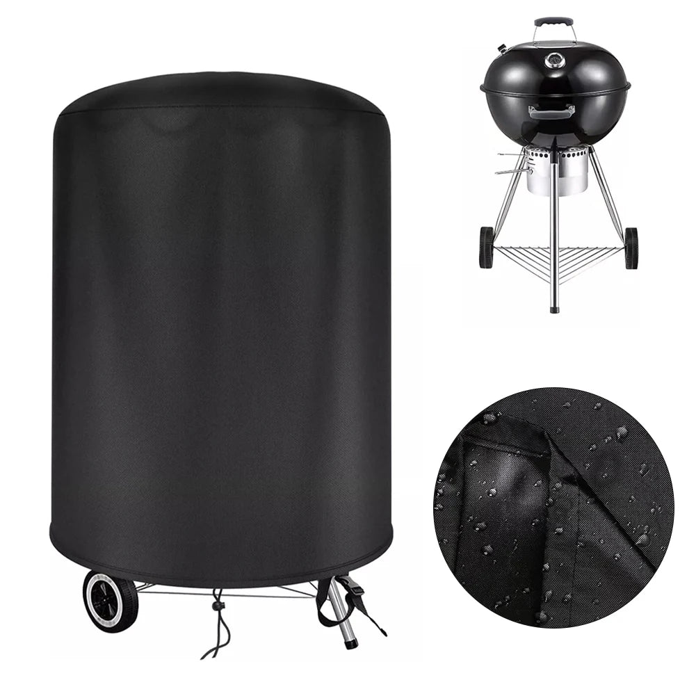 For Raweao Kettle BBQ Cover For Weber 57Cm Waterproof Barbecue Cover Round BBQ Outdoor Cooking Cover