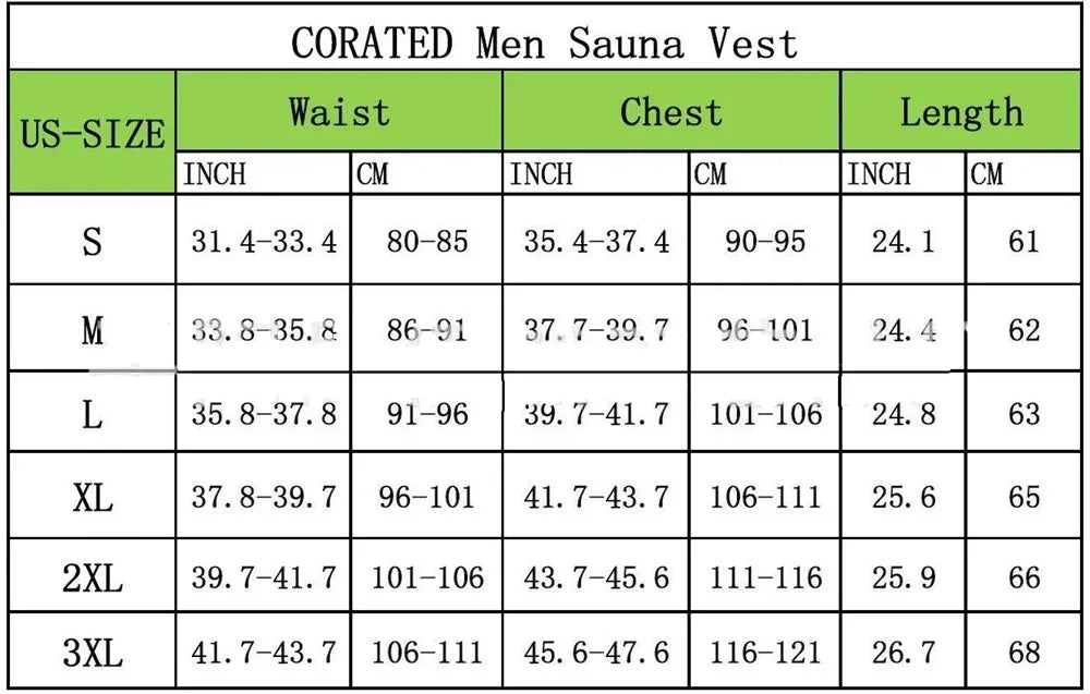 Men's Compression Sweat Sauna Vest New Slimming Suit For Students Waist Belts Body Shaper Tank Top For Workout Fitness Gym