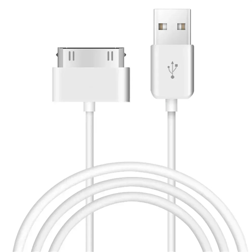 30 Pin Cord Adapter Accessories For IPhone 4 4s 3G 3GS IPad 1 2 3 IPod Touch Charging Data Cable Usb Charger Phone Accessories