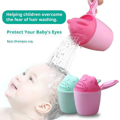 Baby Bathroom Shower Kettle Shampoo Cup Multi-functional Toy for Playing with Water Bathroom Shampoo Cup Toy
