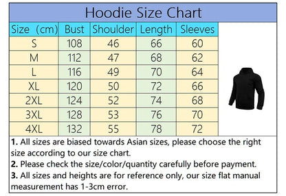 Vintage Compass Print Hoodies for Men High Quality Hooded Long Sleeve Pullover All Season Daily Casual Sports Tops Men's Clothes