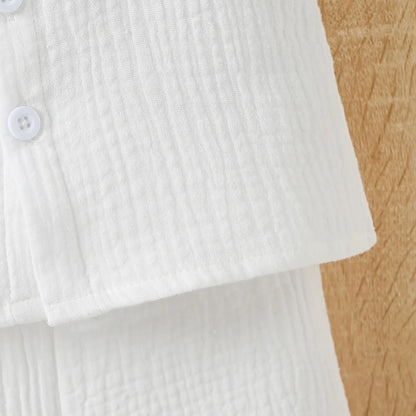 Kids Clothes 2 Piece Set Summer New Boys Casual Pockets Sports Suit Cotton Leisure T-shirt Cute clothing Solid Color Loungewear