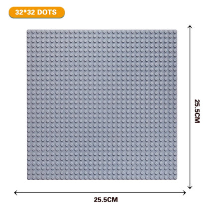 32x32 16x16 Dots Styles Plastic Assembly Blocks Base Plates Figures City Classic Toys Building  Baseplates  For Children Gift