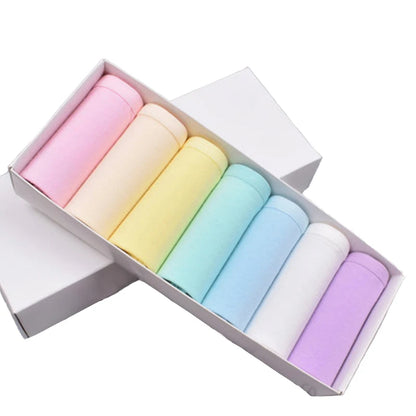 7Pcs/Lot Underwear Women Panties Cotton Plus Size Brief Girls Solid Color Panty Seamless Breath Underpant Ladies Sexy Lingerie