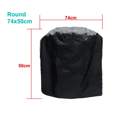 BBQ Grill Barbeque Cover Anti-Dust Waterproof Weber Heavy Duty Charbroil BBQ Cover Outdoor Rain Protective Barbecue Cover