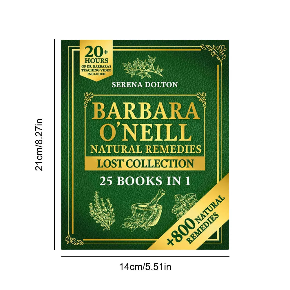Sustain Me By Barbara O'Neill A Handbook of Natural Remedies Books for Health Guide Book Natural Herbal Remedies Lost Collection