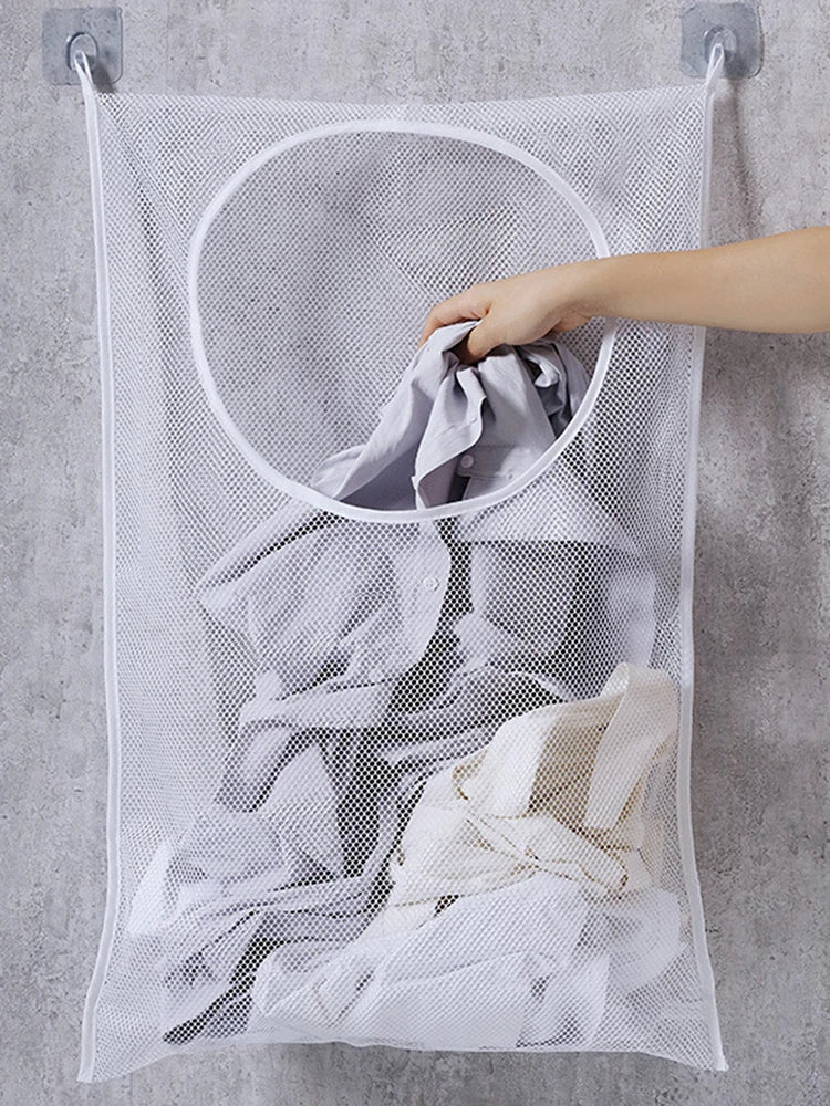 Bathroom storage hanging bag, change clothes, dirty clothes storage wall hanging storage bag, bathroom, dormitory clothes bag