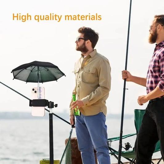 Mobile Phone Parasol Phone Umbrella For Sun Anti-Glare Sun Shade Cover Sun Shield Car Shade Visor Cell Phone Sunshade Holder