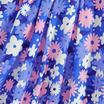 Kids Summer Clothes Set 2-5 Years Trendy Camisole and Floral Skirt 2Pcs Girls Outfit Children's Suspenders Top Suit